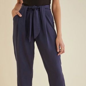 Amour Vert Navy Anissa Pants